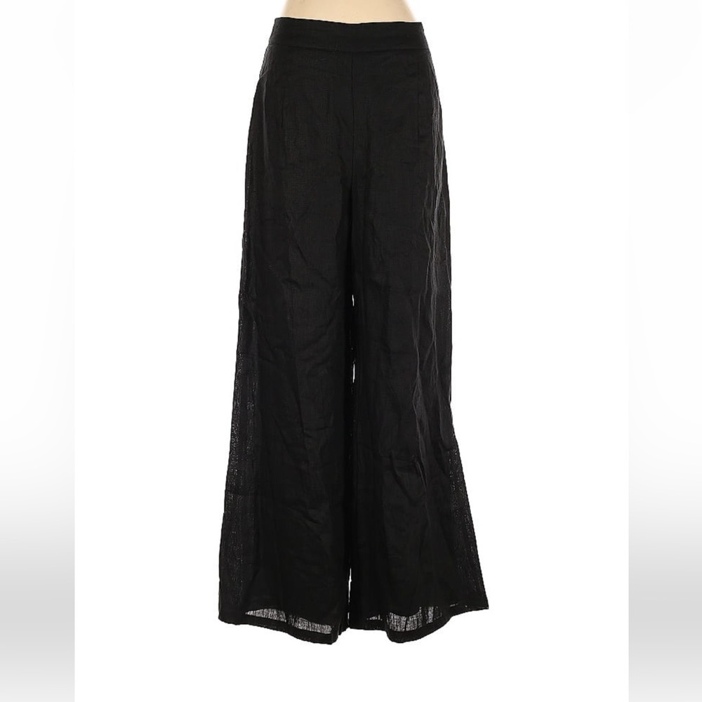 Dissh Flick black linen pants